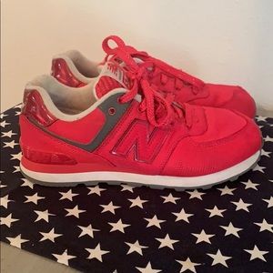 Hot pink New Balance